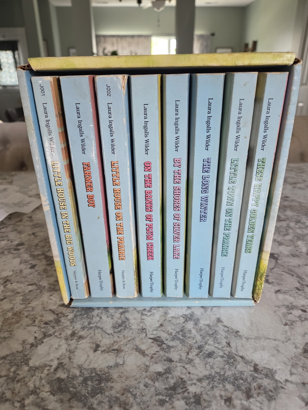 Vintage Little House On The Prairie Boxed Set 8 Books